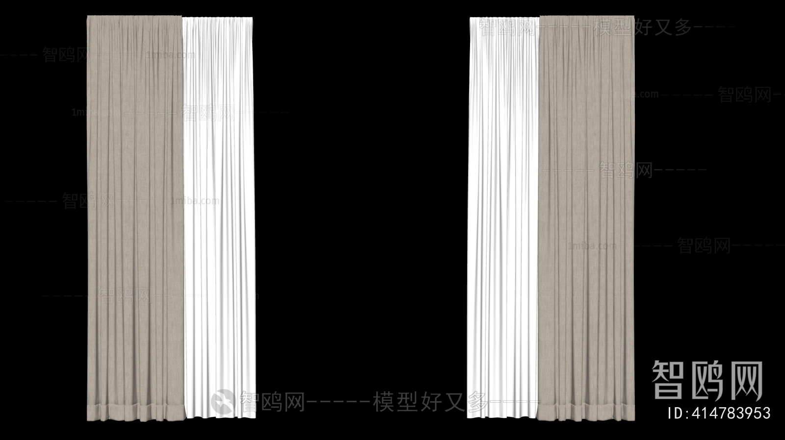 现代窗帘