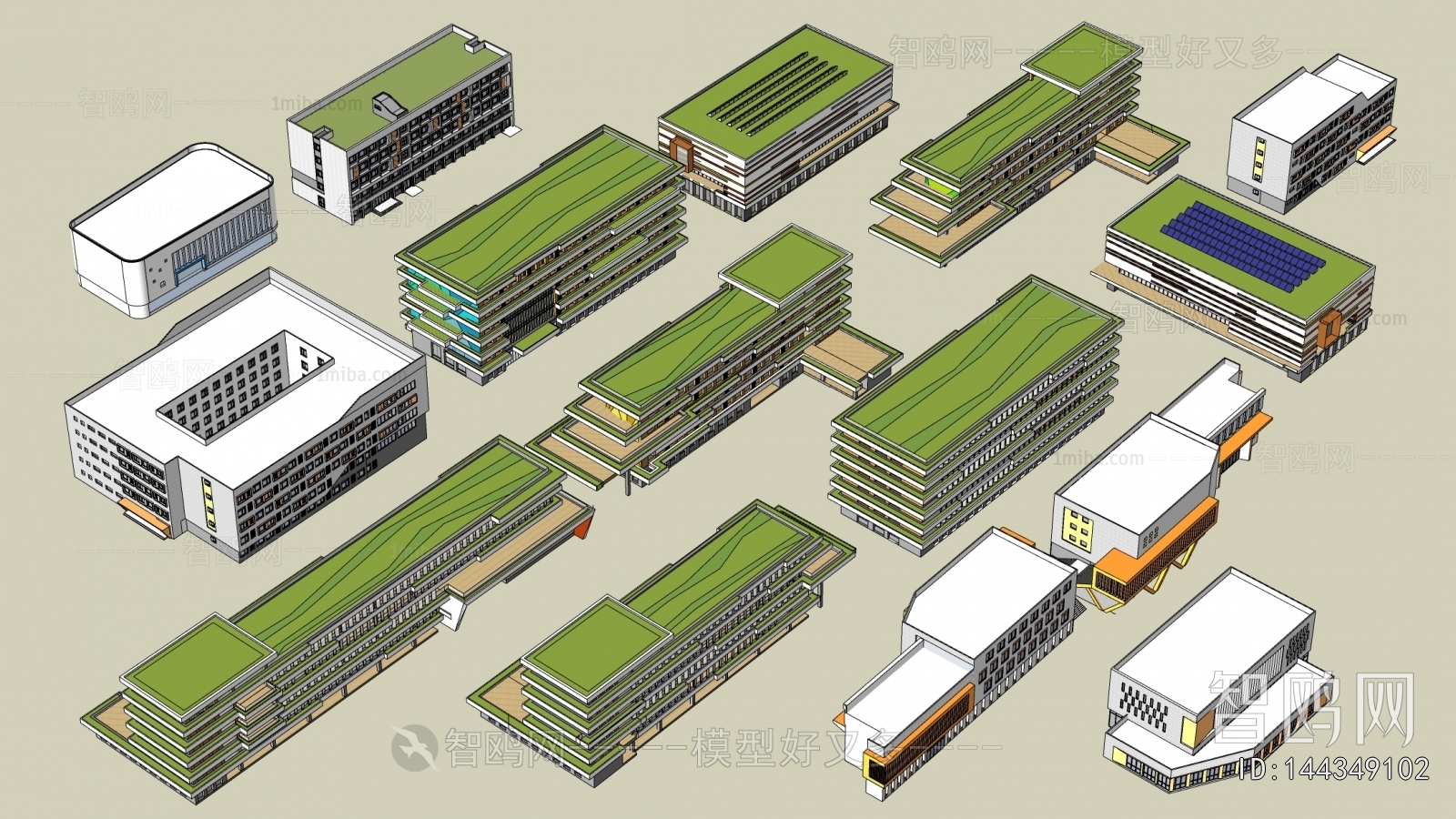 Modern School Building