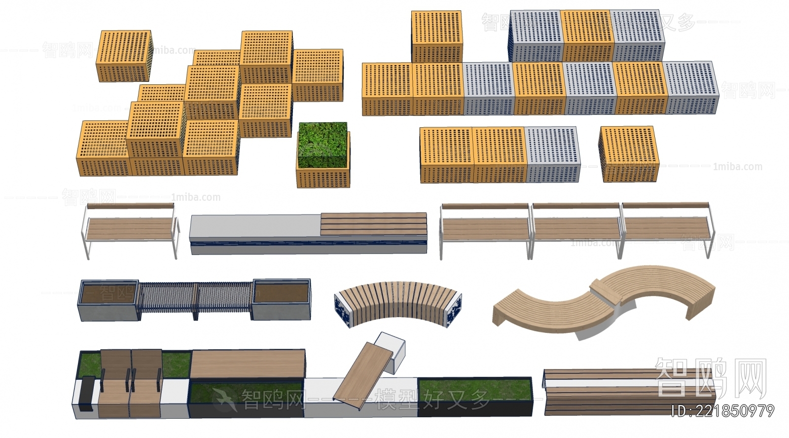 Modern Communal Chair