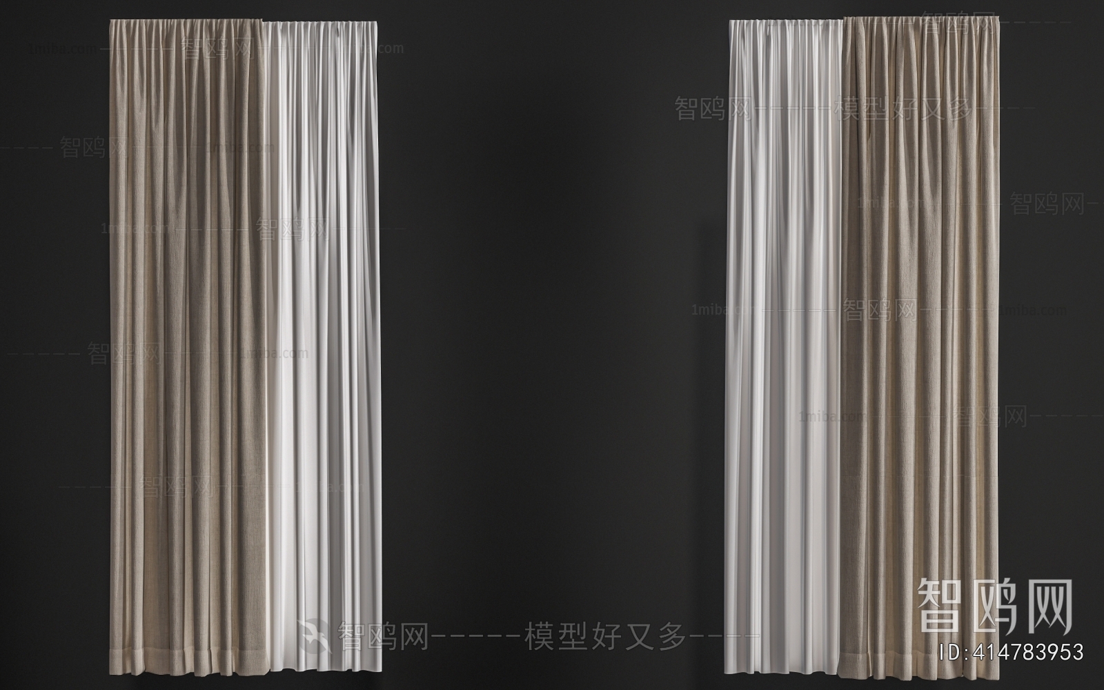 现代窗帘
