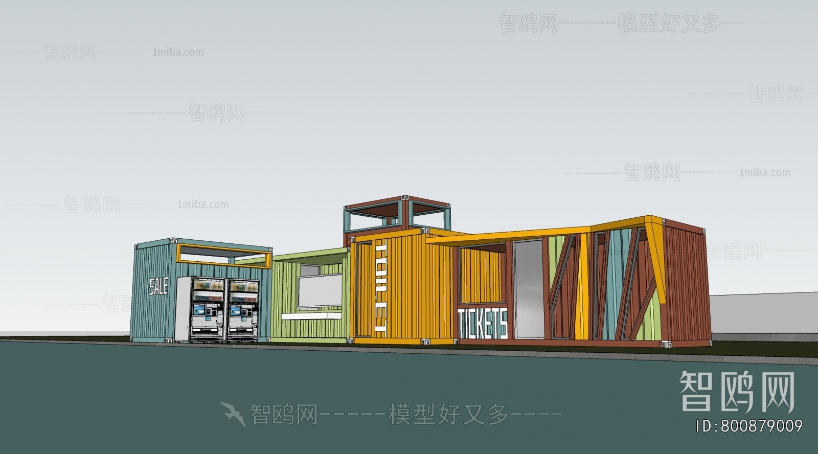 Modern Appearance Of Commercial Building