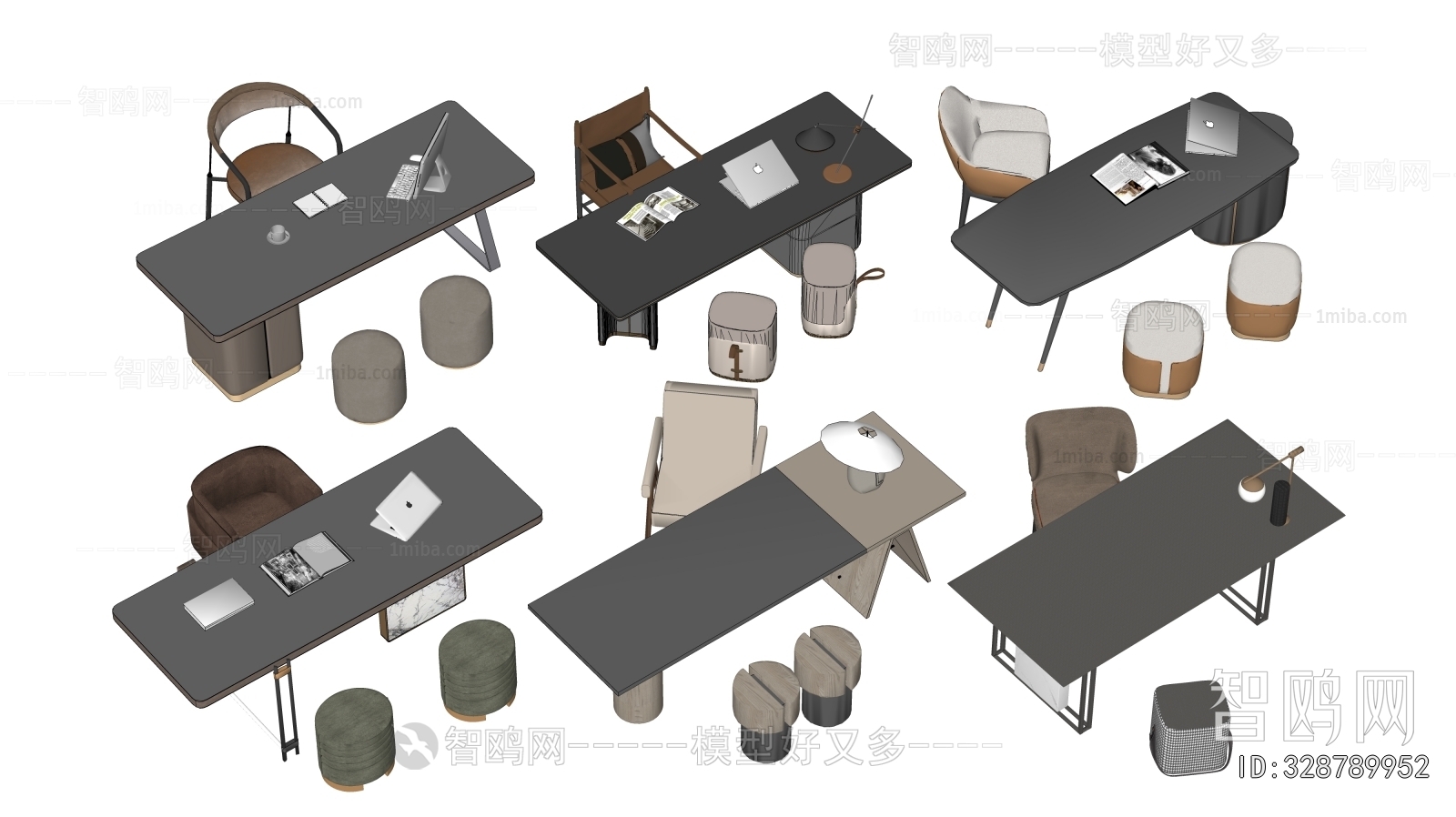 Modern Computer Desk And Chair