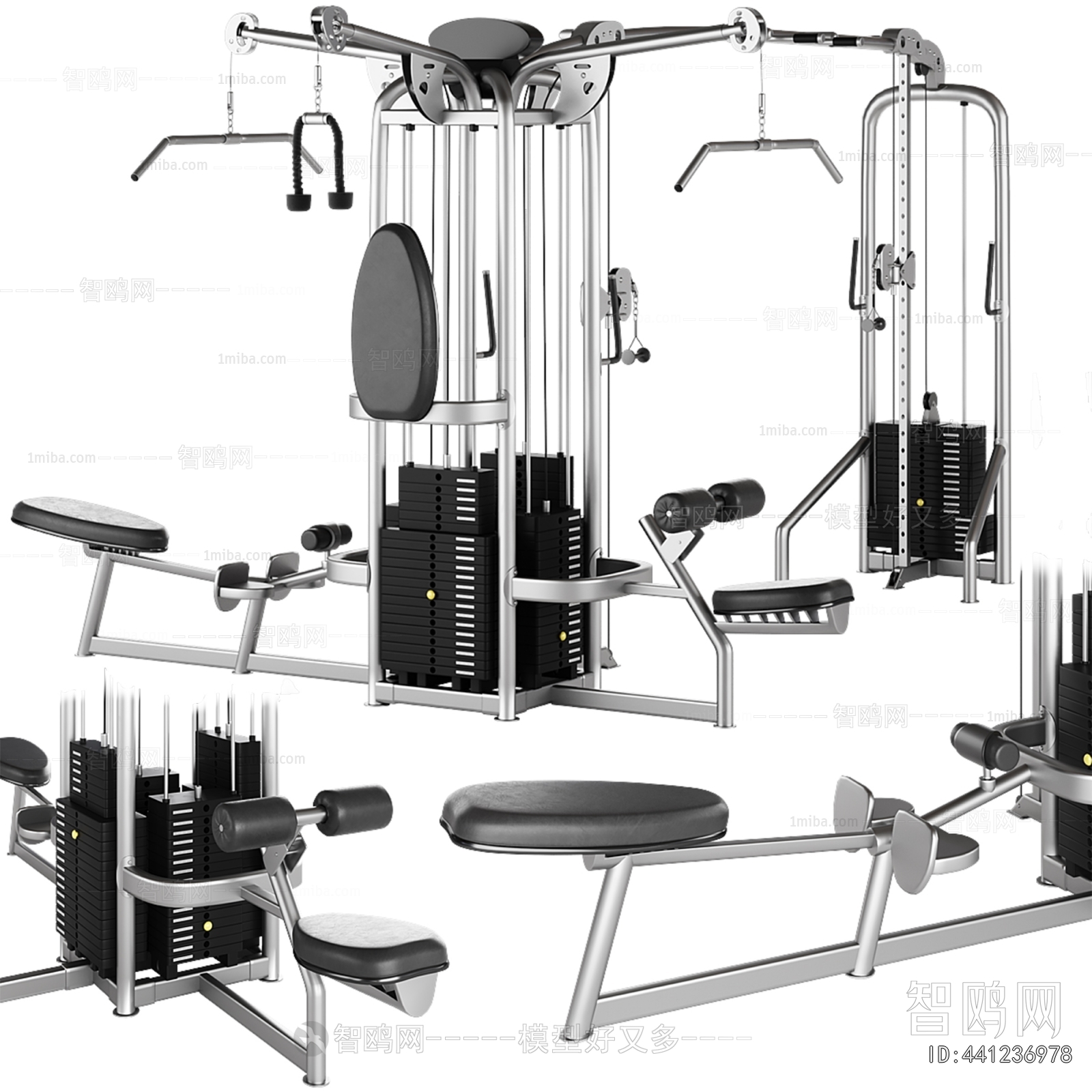 Modern Fitness Equipment