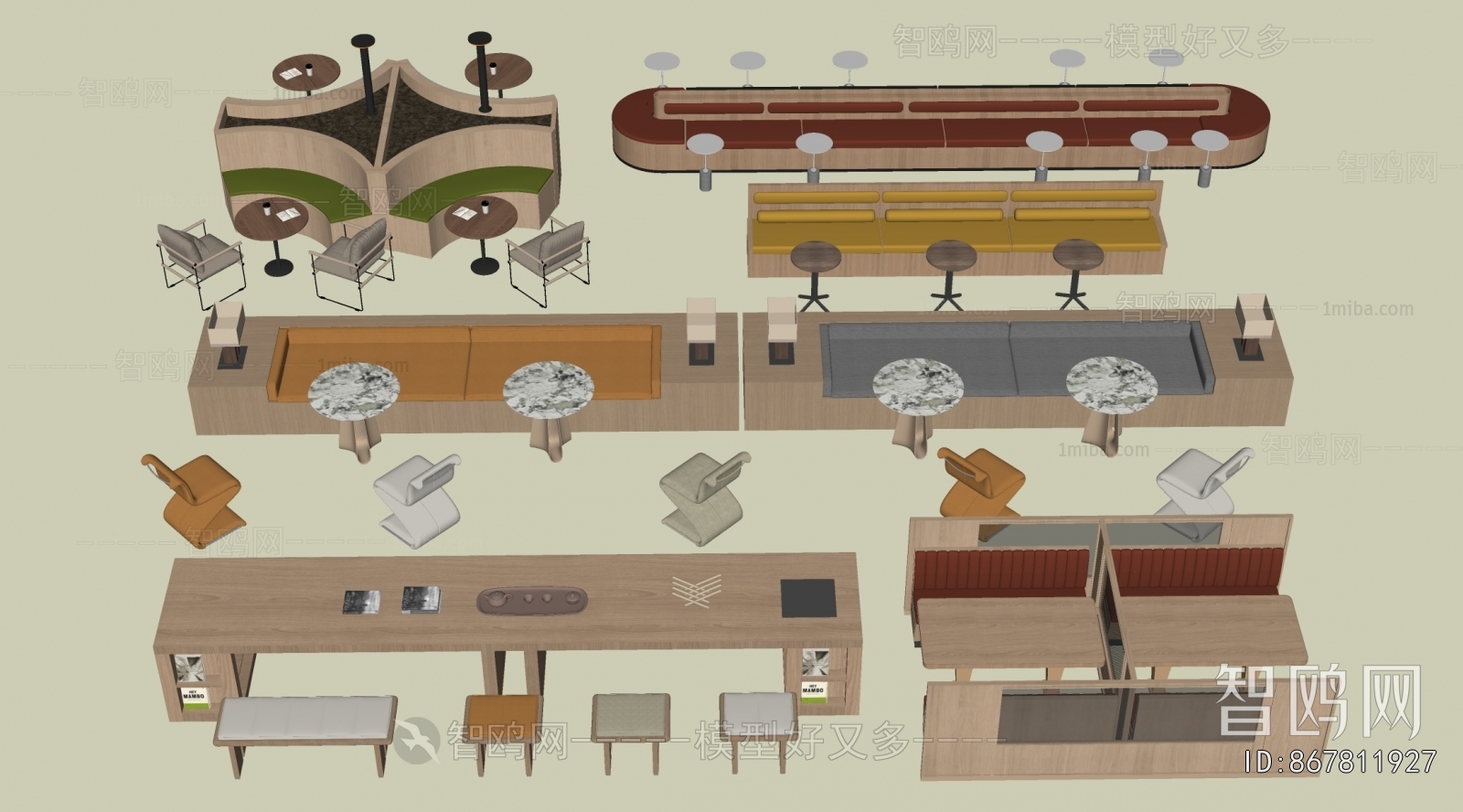 Modern Card Seat Sofa