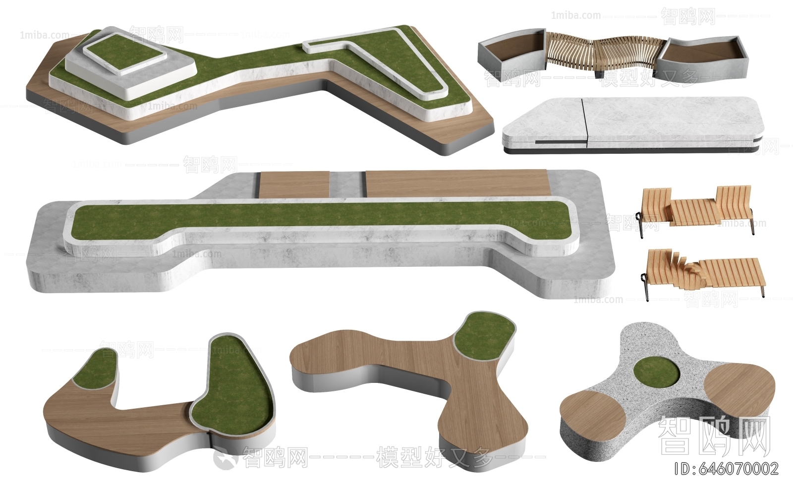 Modern Communal Chair