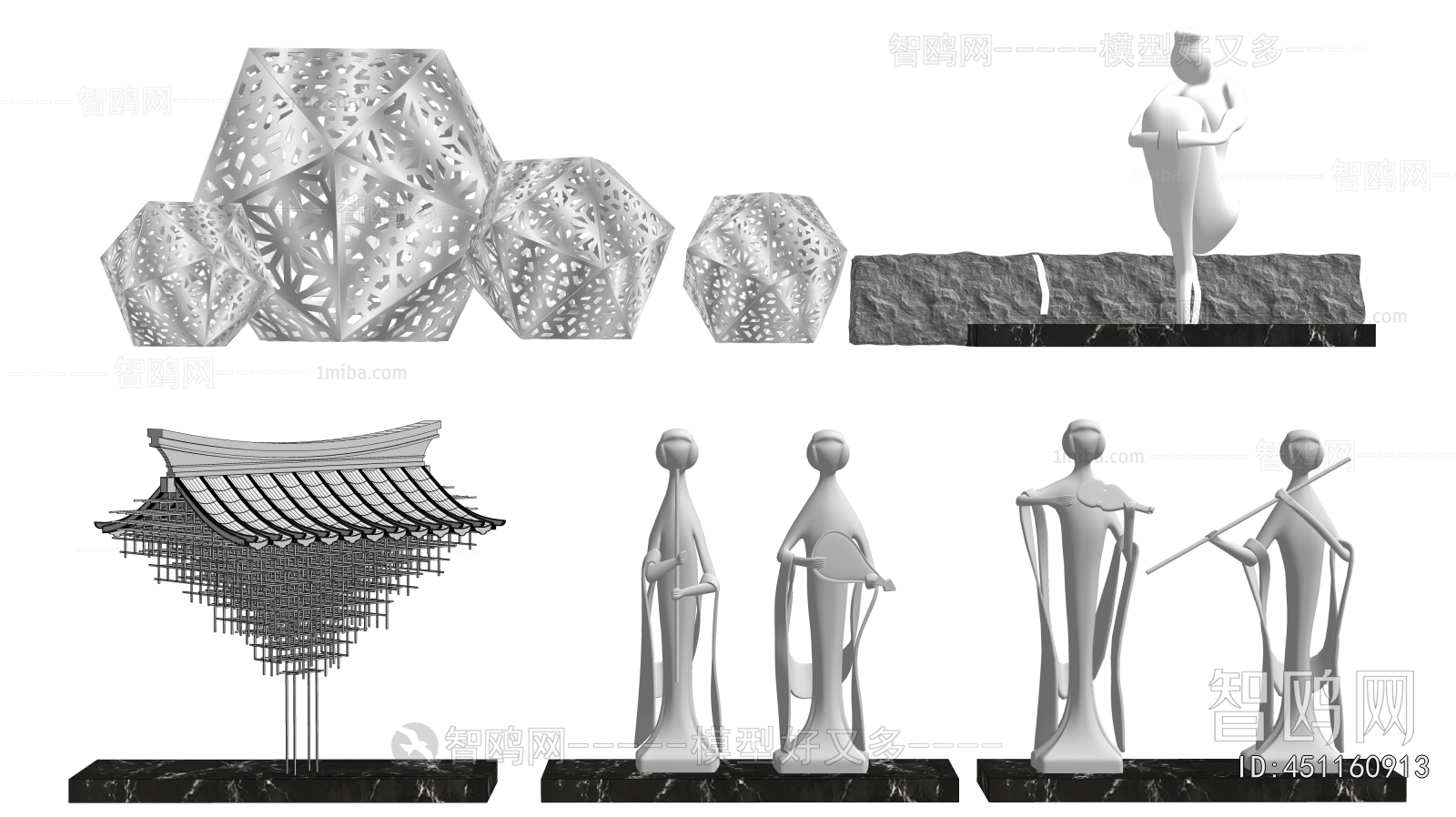 Modern Sculpture Sketch