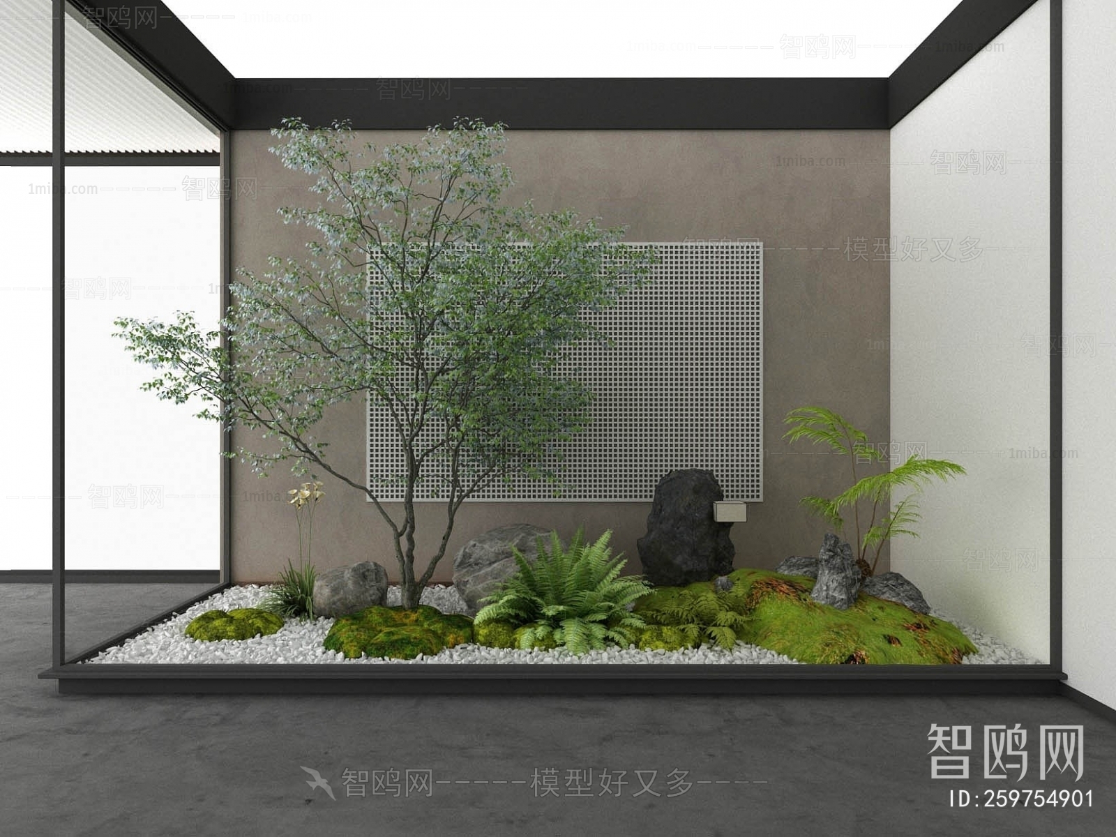 New Chinese Style Plant Landscaping