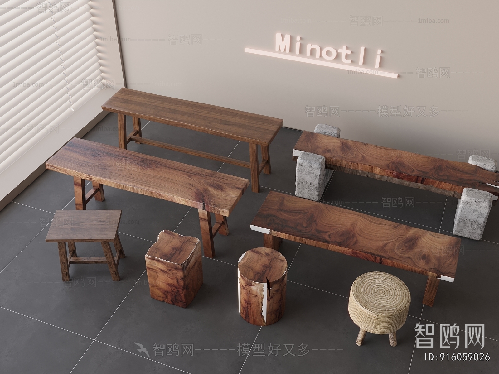 New Chinese Style Wooden Bench Or Stool