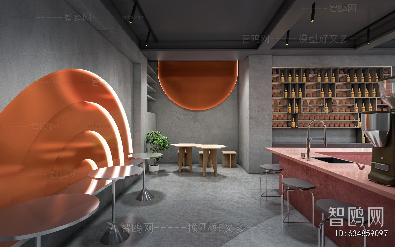 Industrial Style Cafe