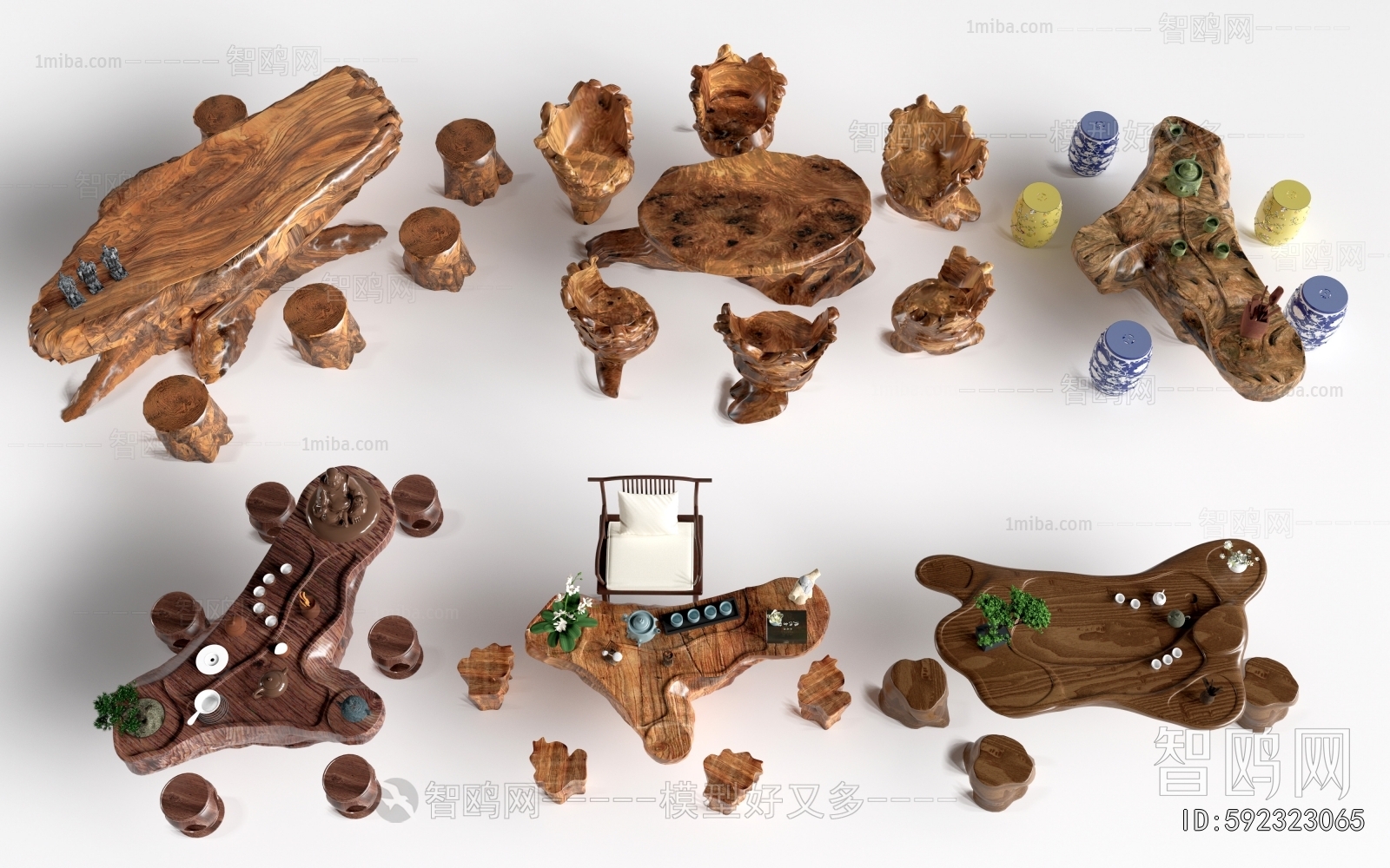 New Chinese Style Tea Tables And Chairs