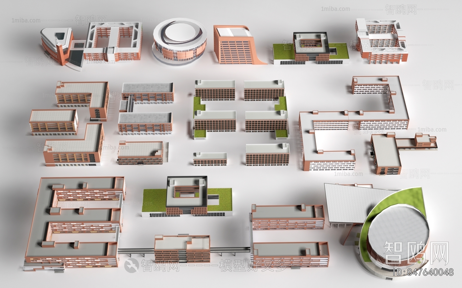 Modern School Building