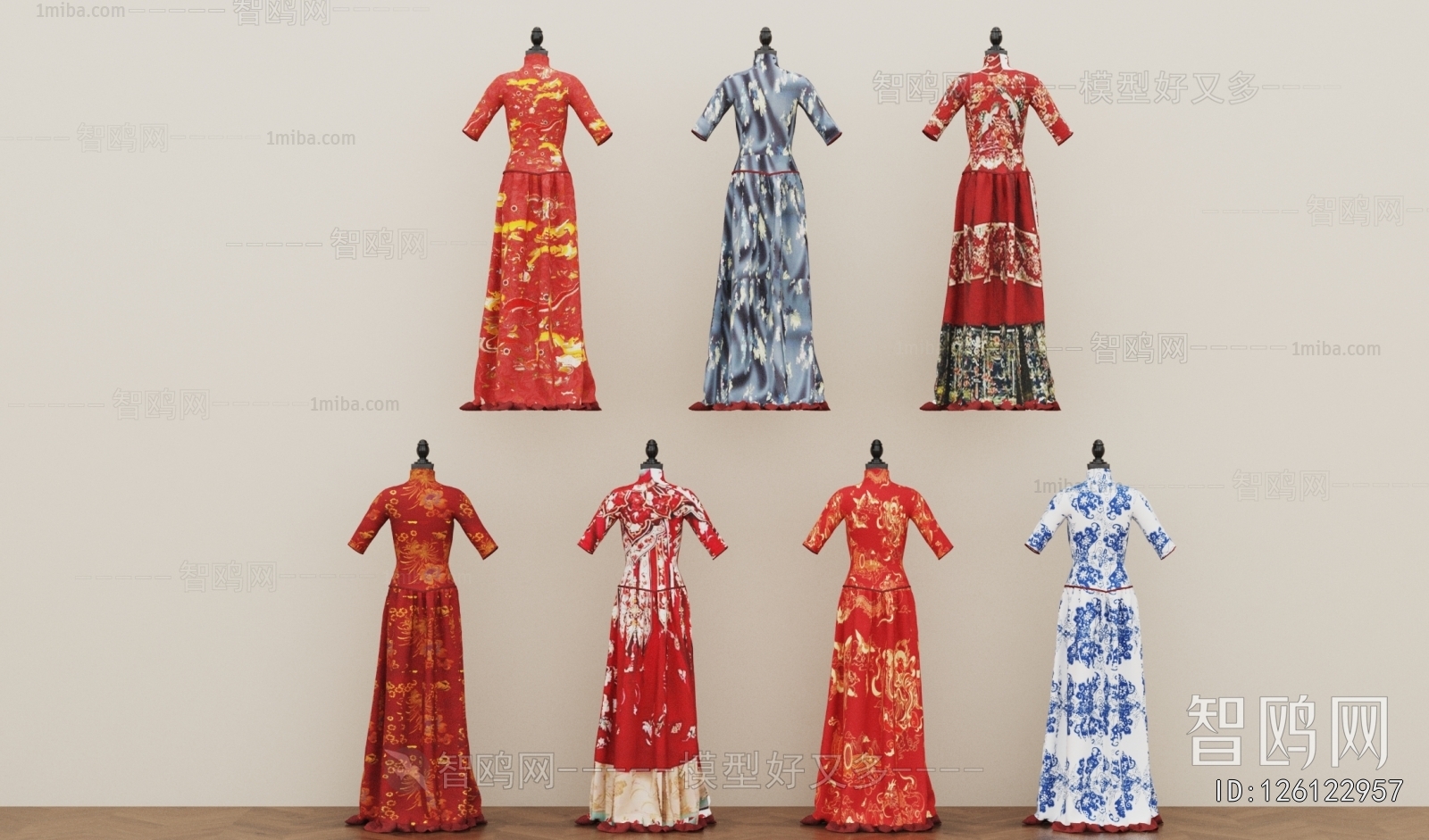 New Chinese Style Fashion Model