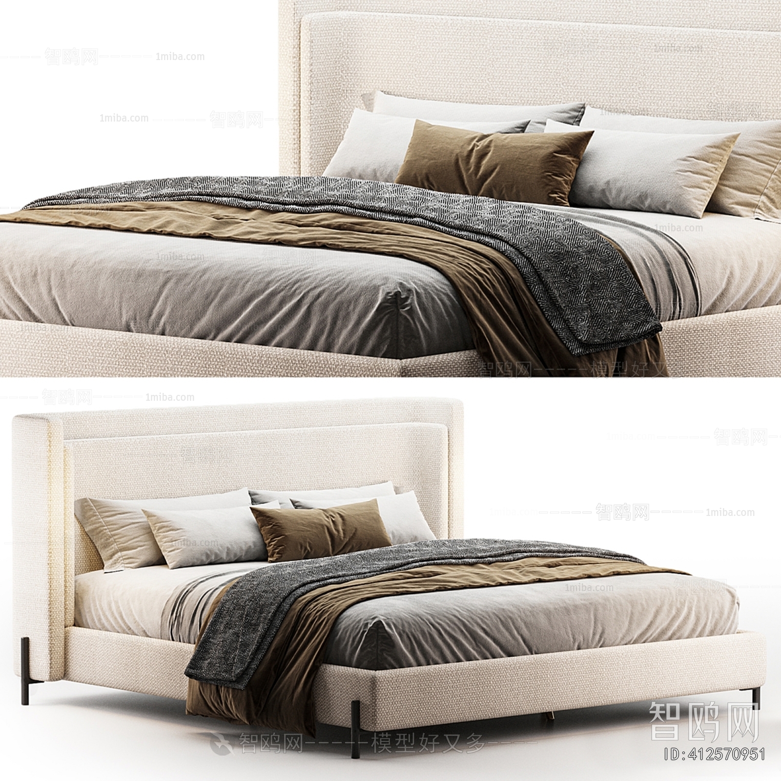 Modern Double Bed