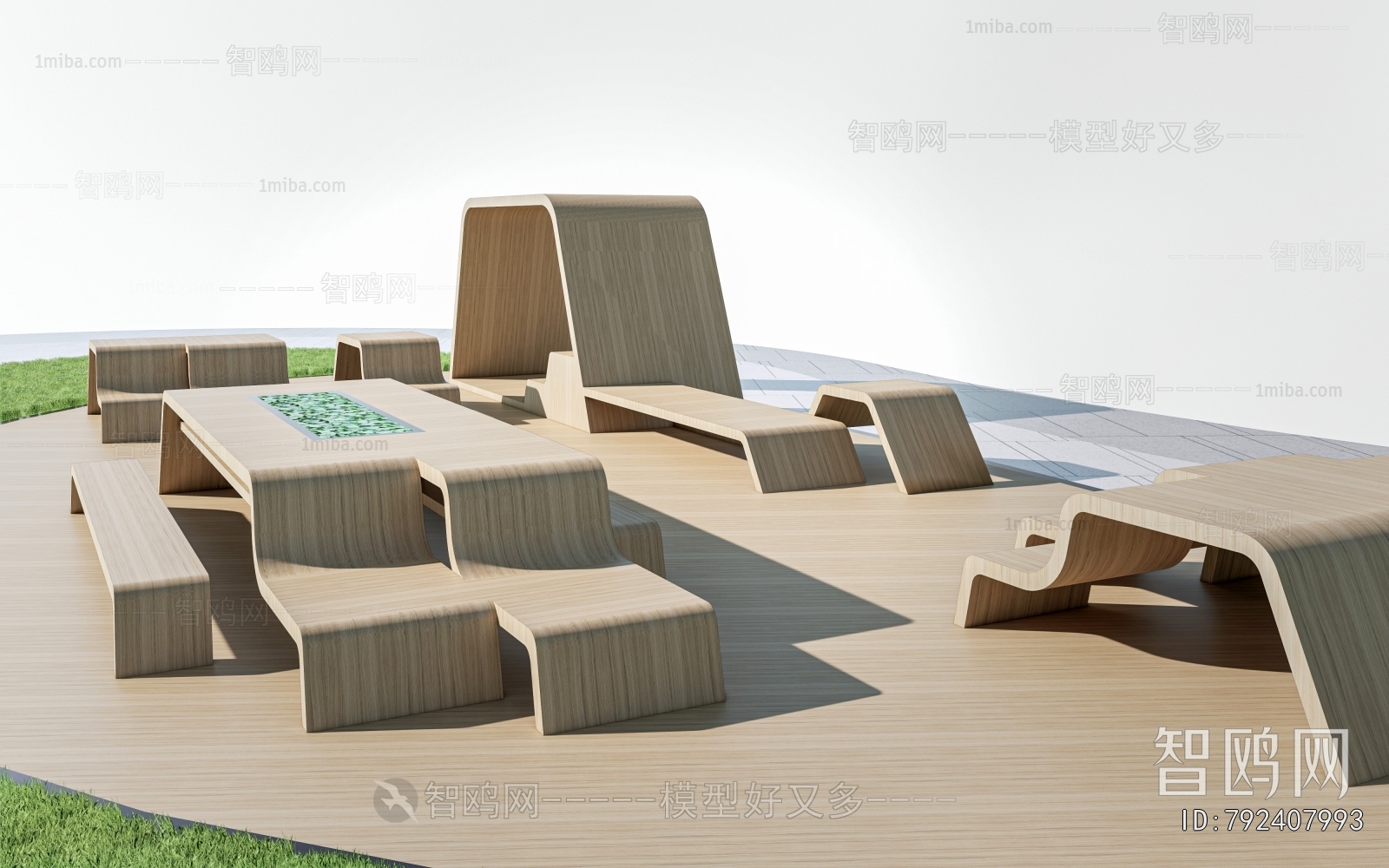 Modern Communal Chair