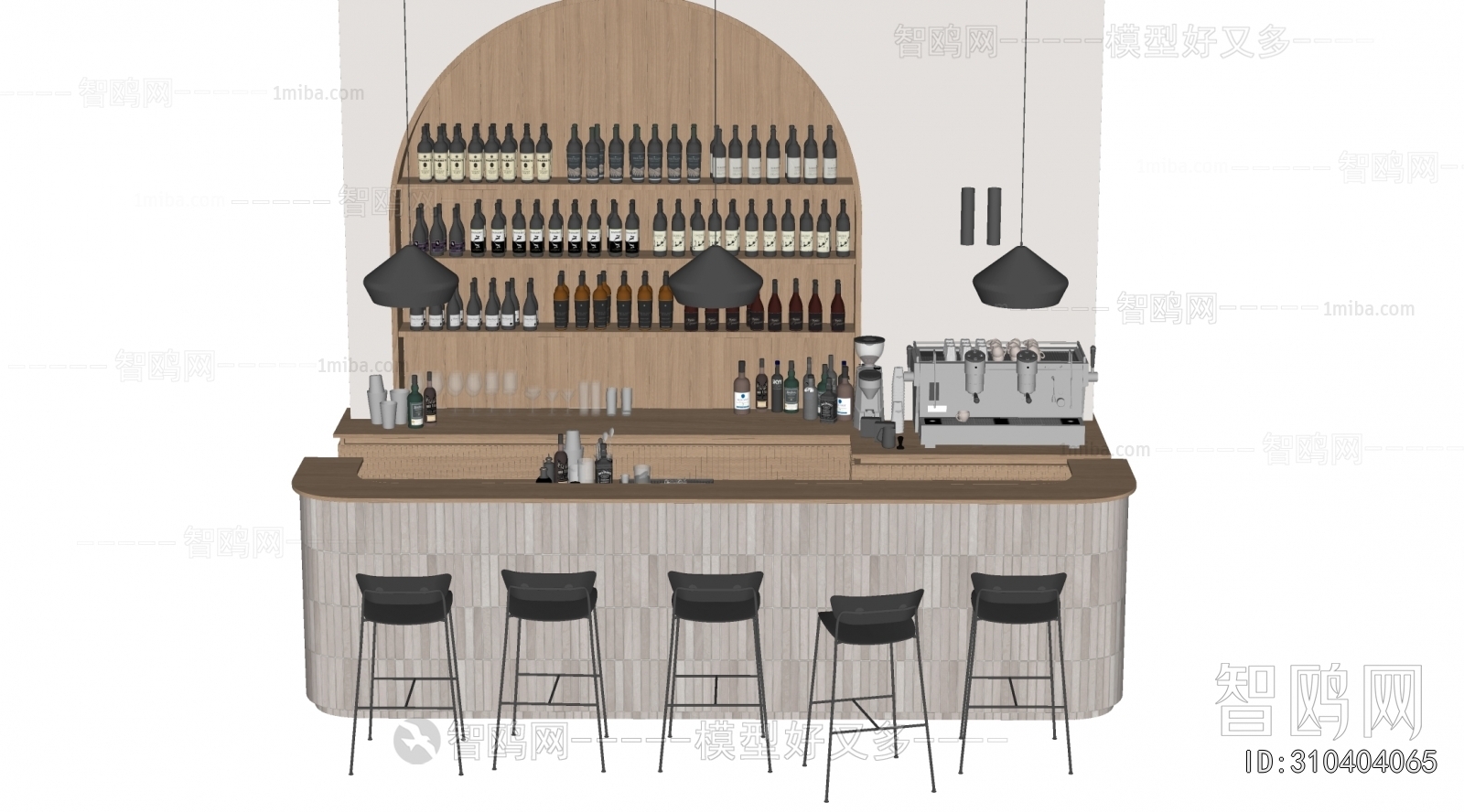 Modern Counter Bar