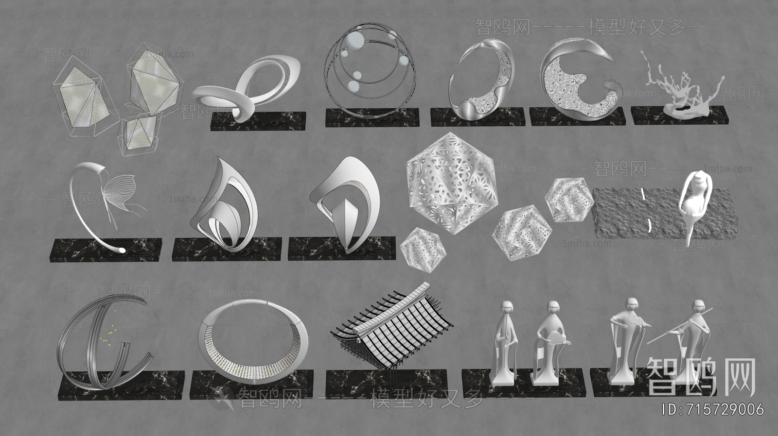 Modern Sculpture Sketch