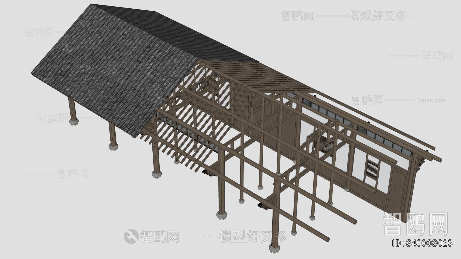 Chinese Style Building Component