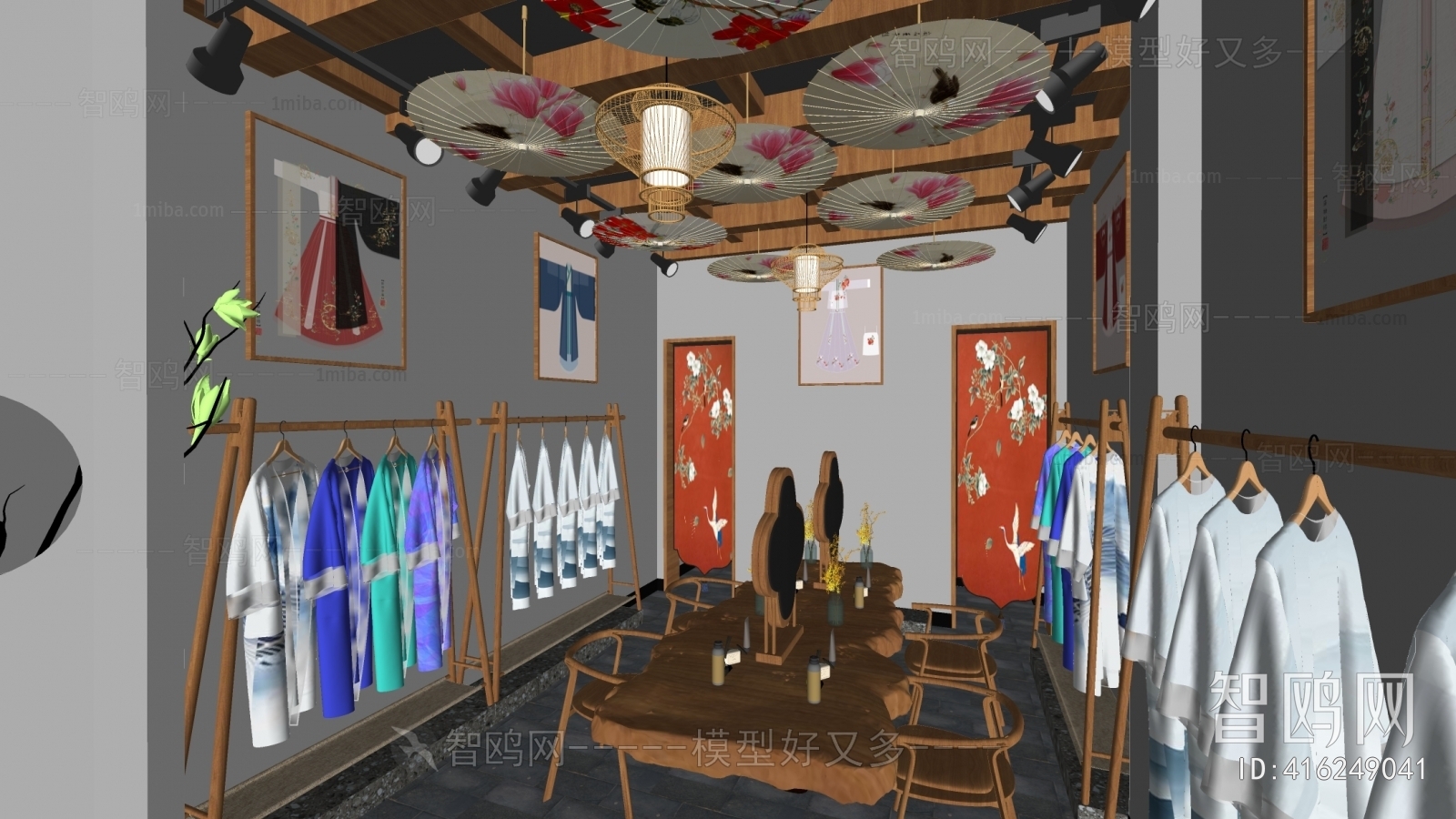 New Chinese Style Clothing Store