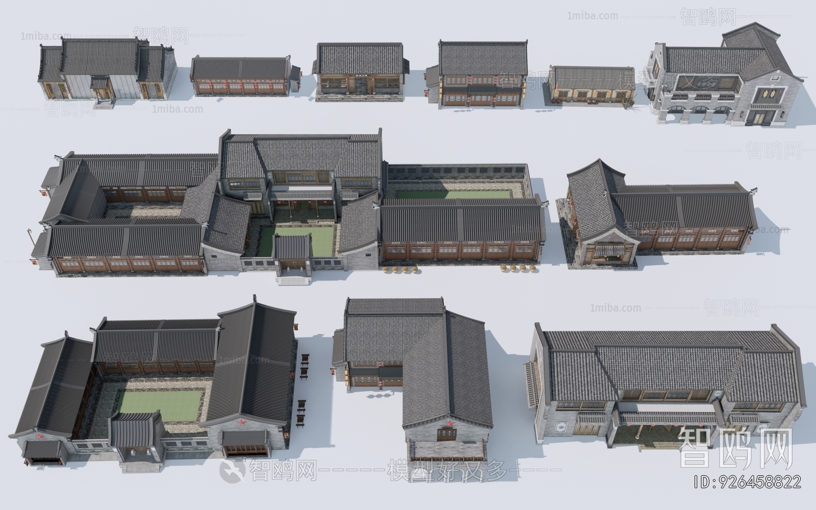 New Chinese Style Residential Building