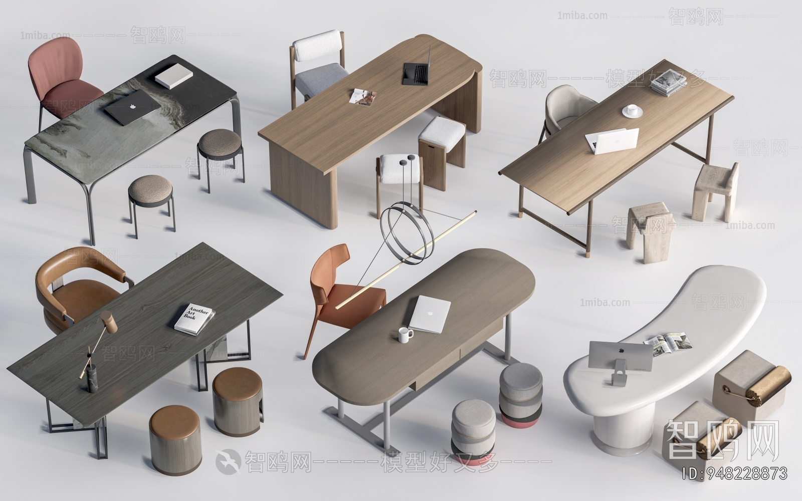 Modern Computer Desk And Chair