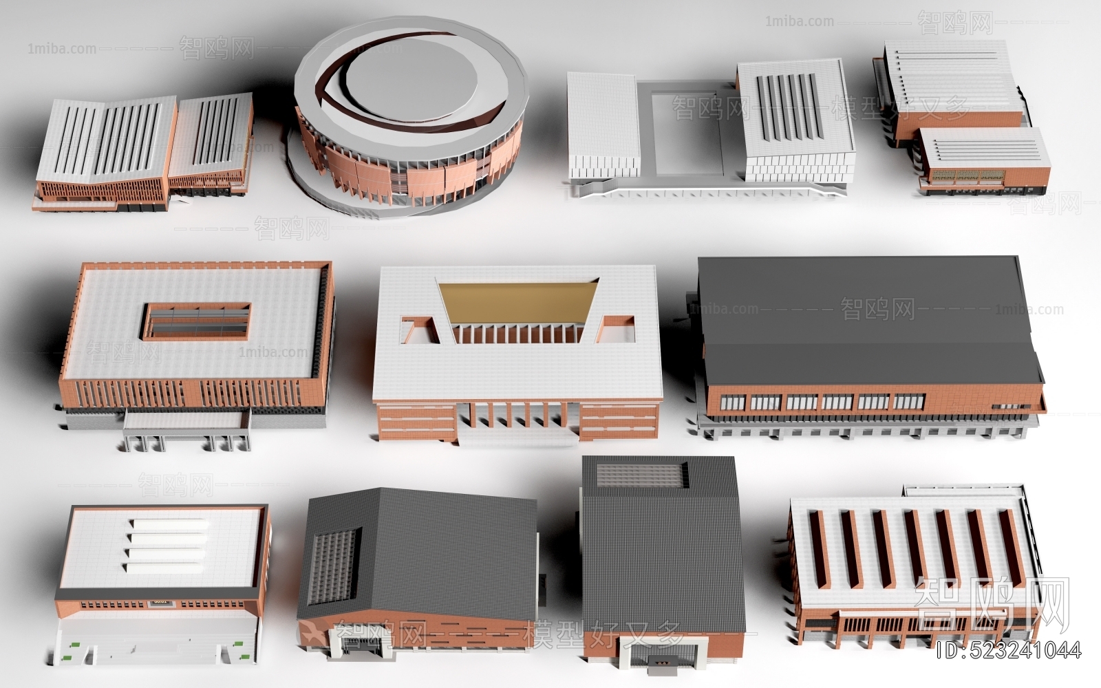 Modern Indoor Stadium