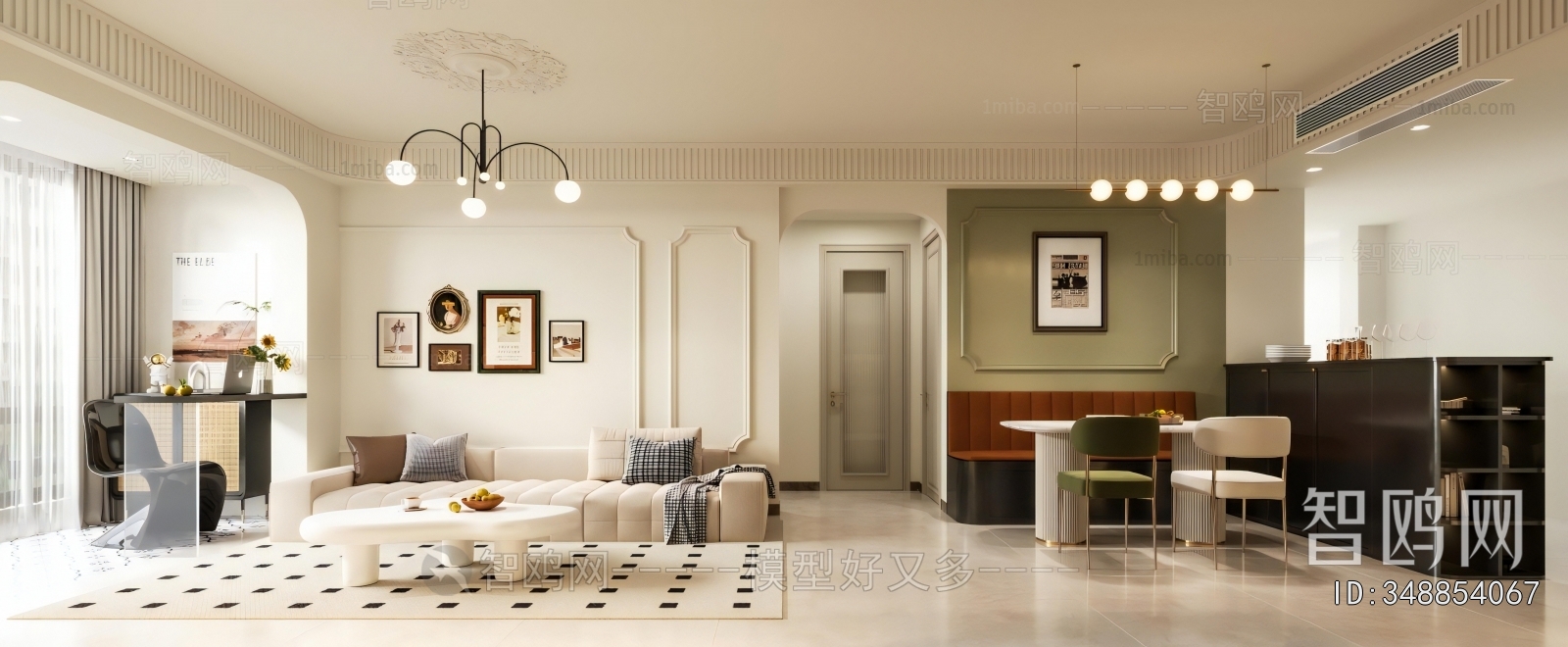 French Style A Living Room