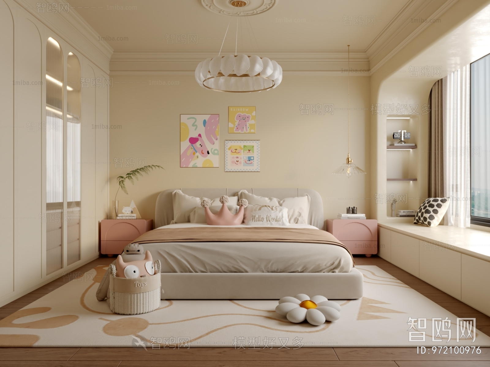 French Style Children's Room