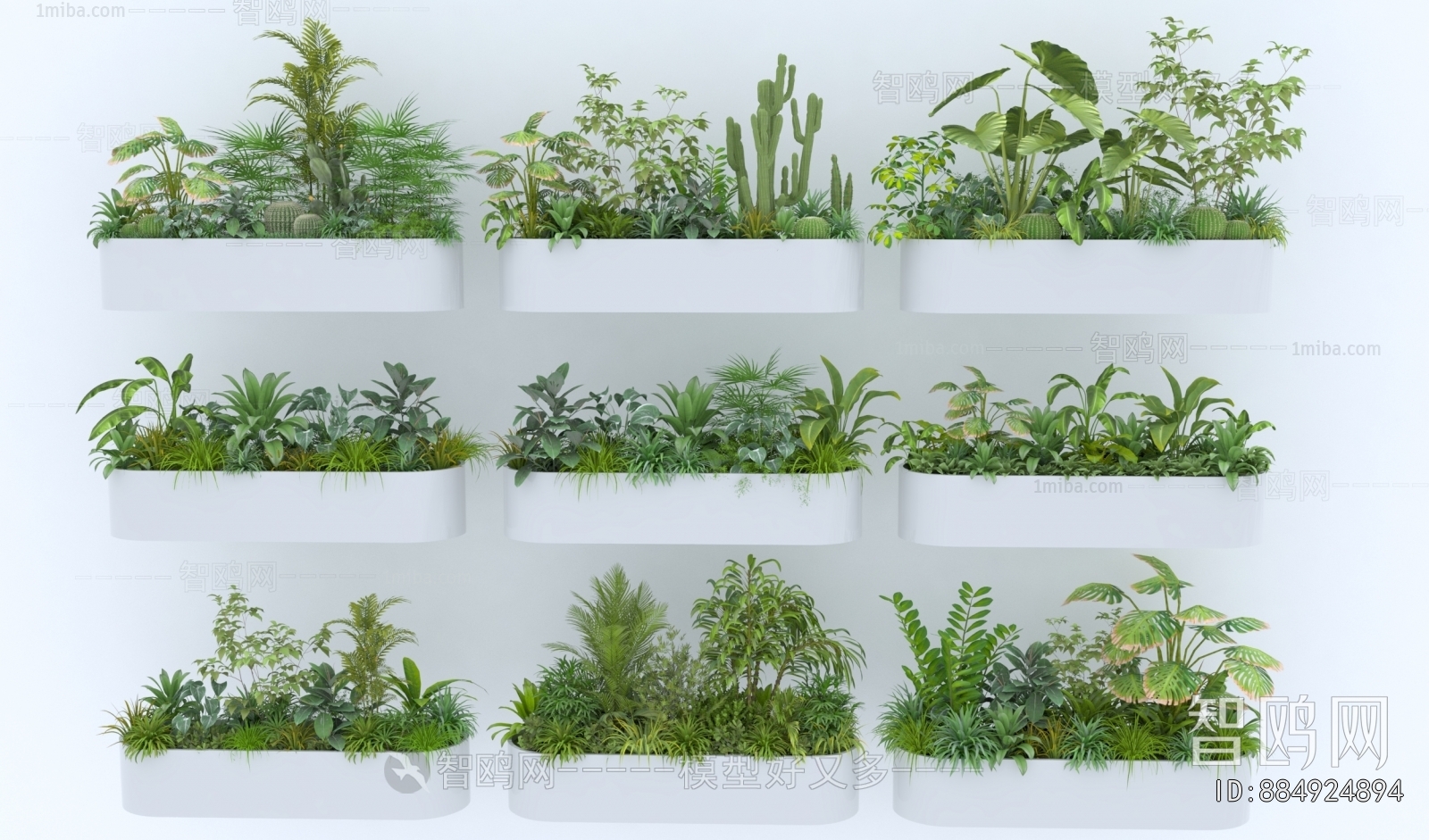 Modern Flower Bed, Flower Bowl, Flower Box