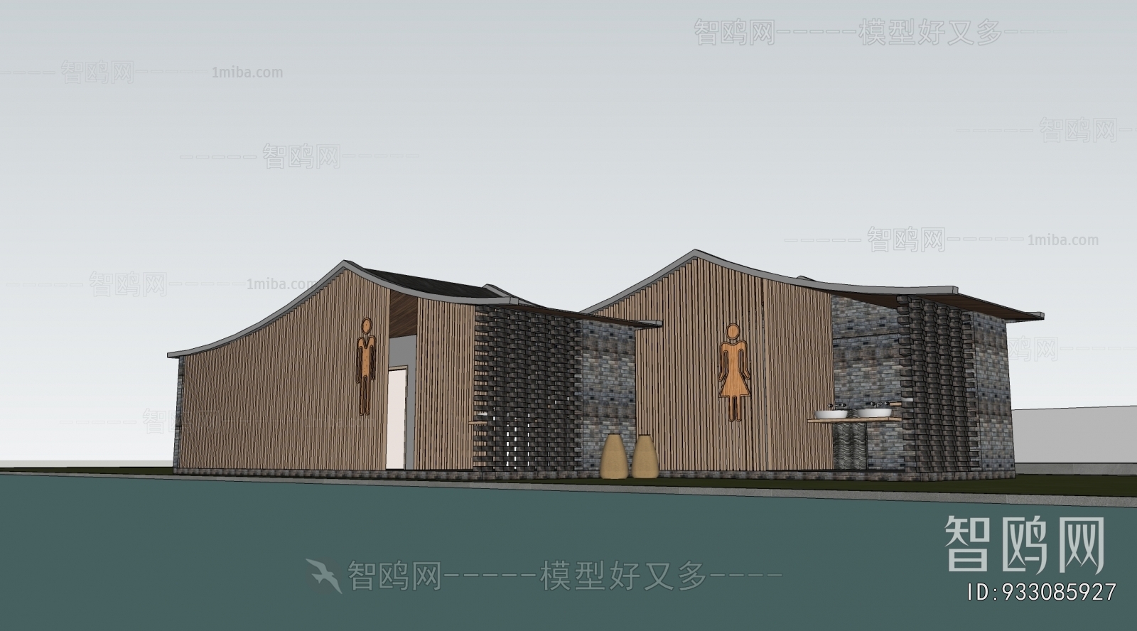 New Chinese Style Public Building