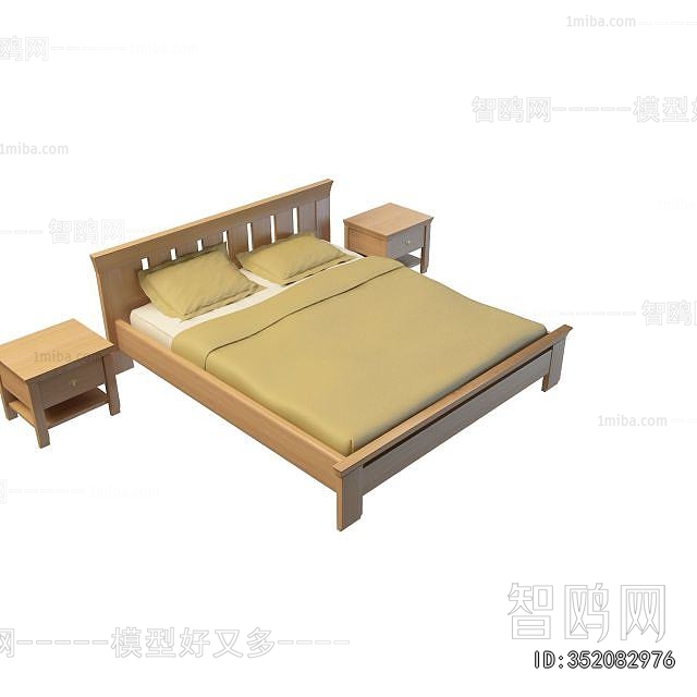 Modern Double Bed