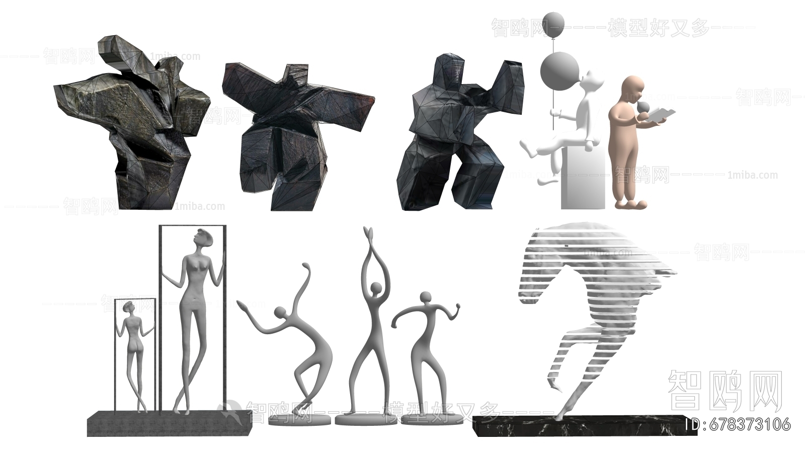 Modern Sculpture Sketch