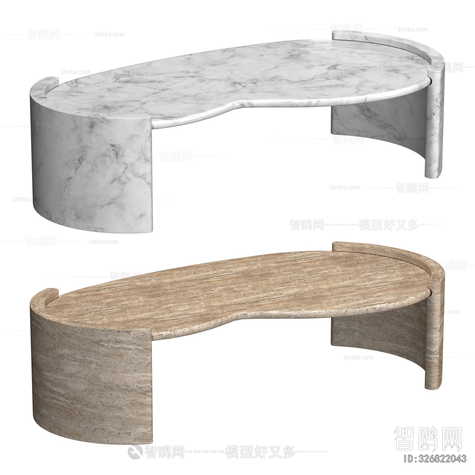 Wabi-sabi Style Coffee Table