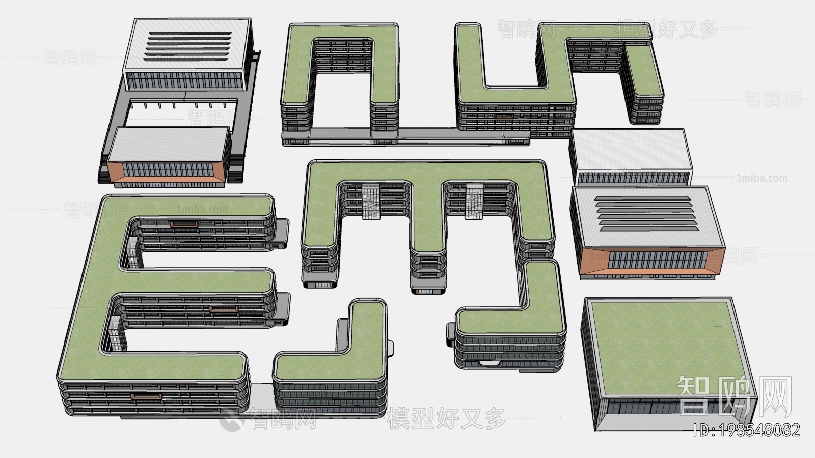 Modern School Building