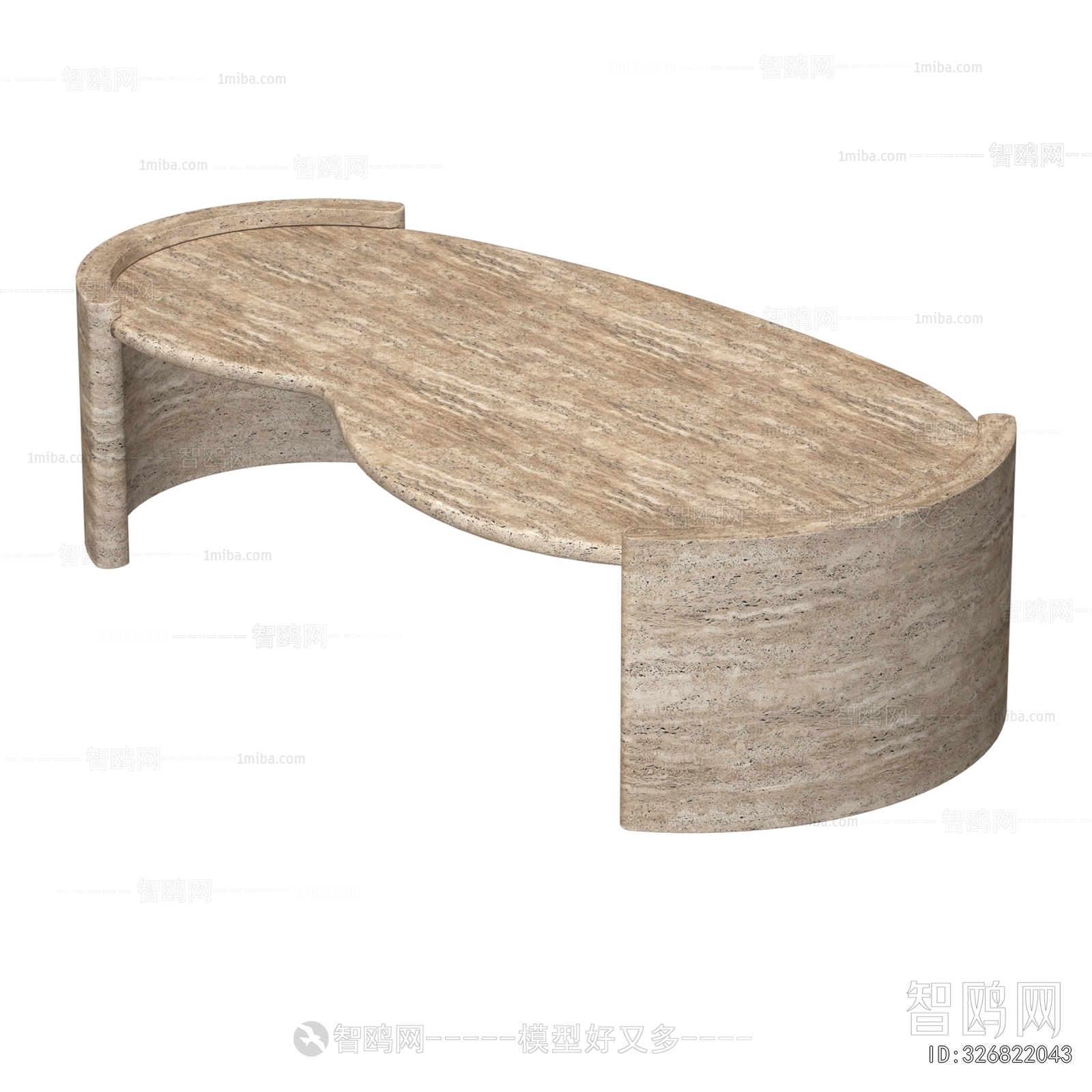 Wabi-sabi Style Coffee Table