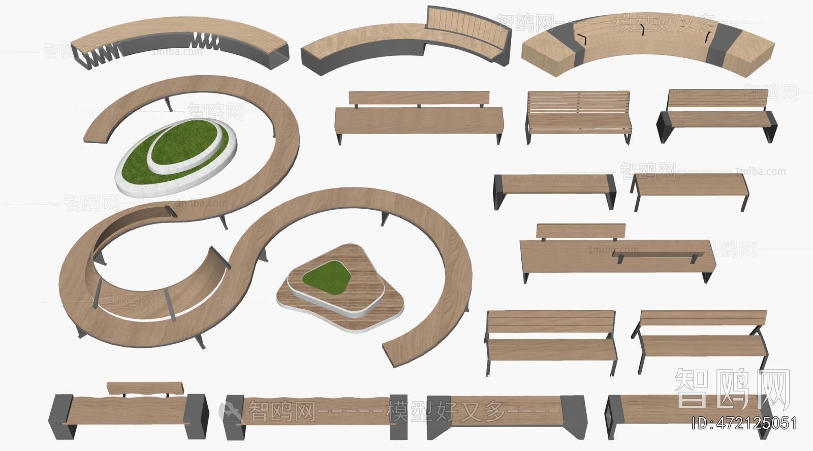 Modern Communal Chair