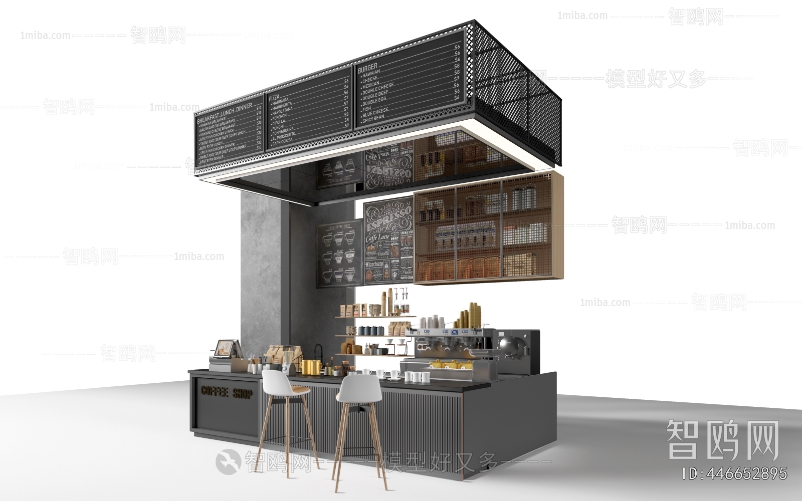 Modern Counter Bar