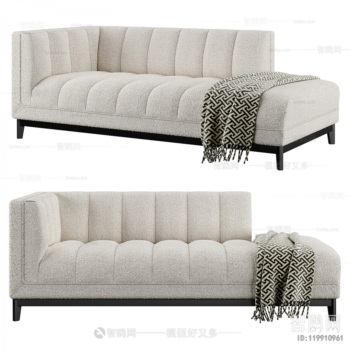 Simple European Style A Sofa For Two