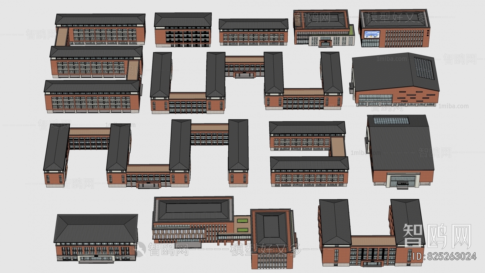 Modern School Building