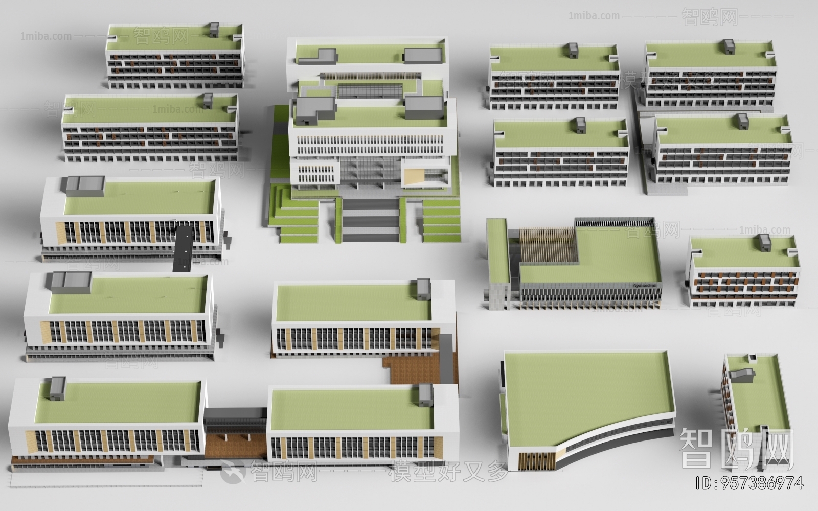 Modern School Building