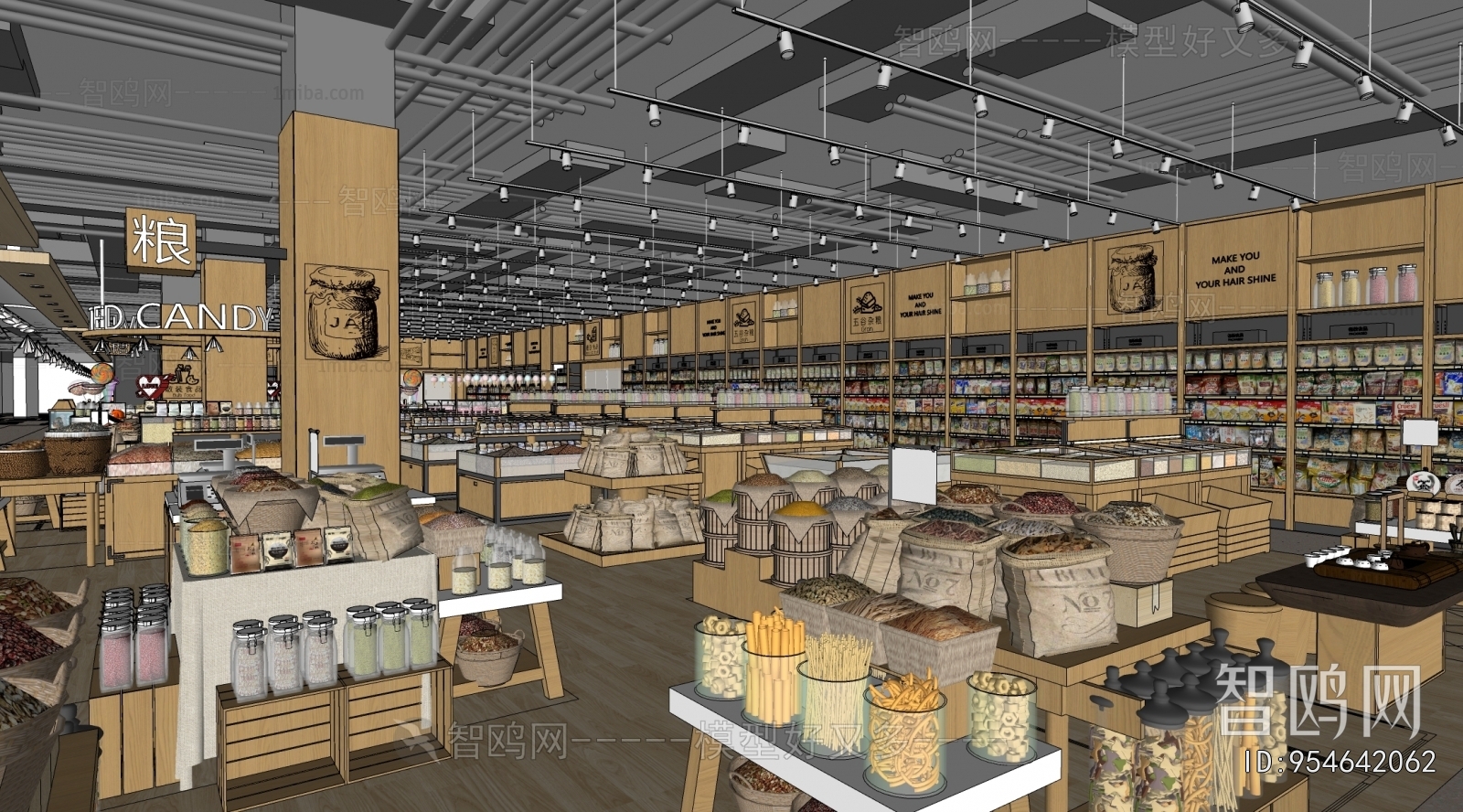 New Chinese Style Supermarket