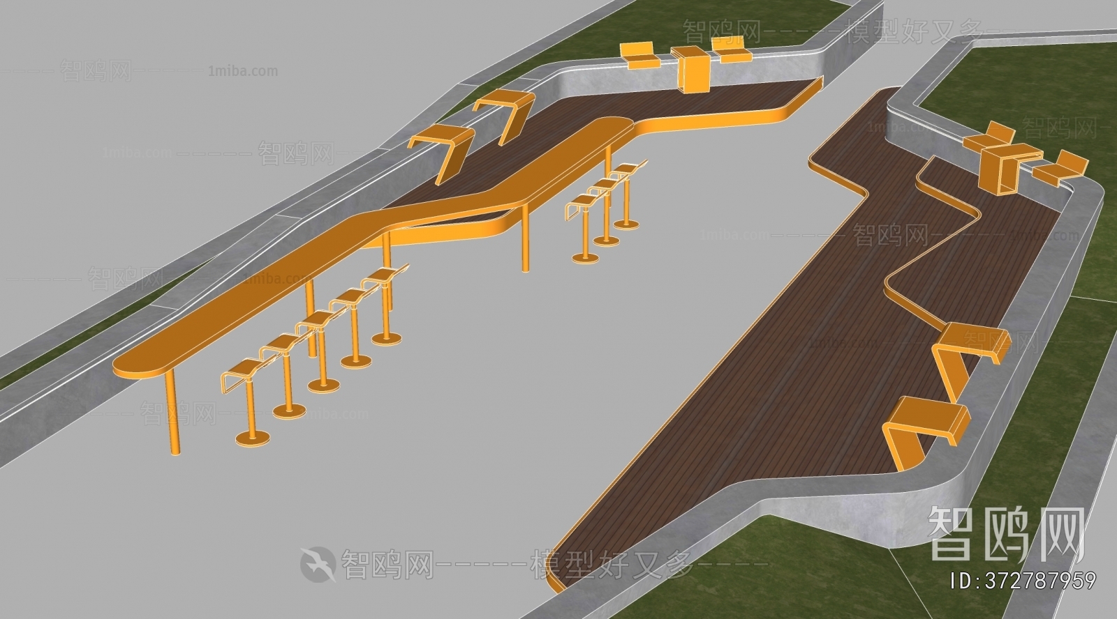 Modern Communal Chair