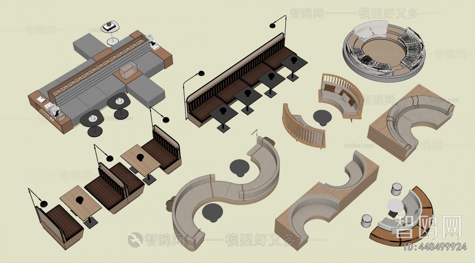 Modern Card Seat Sofa