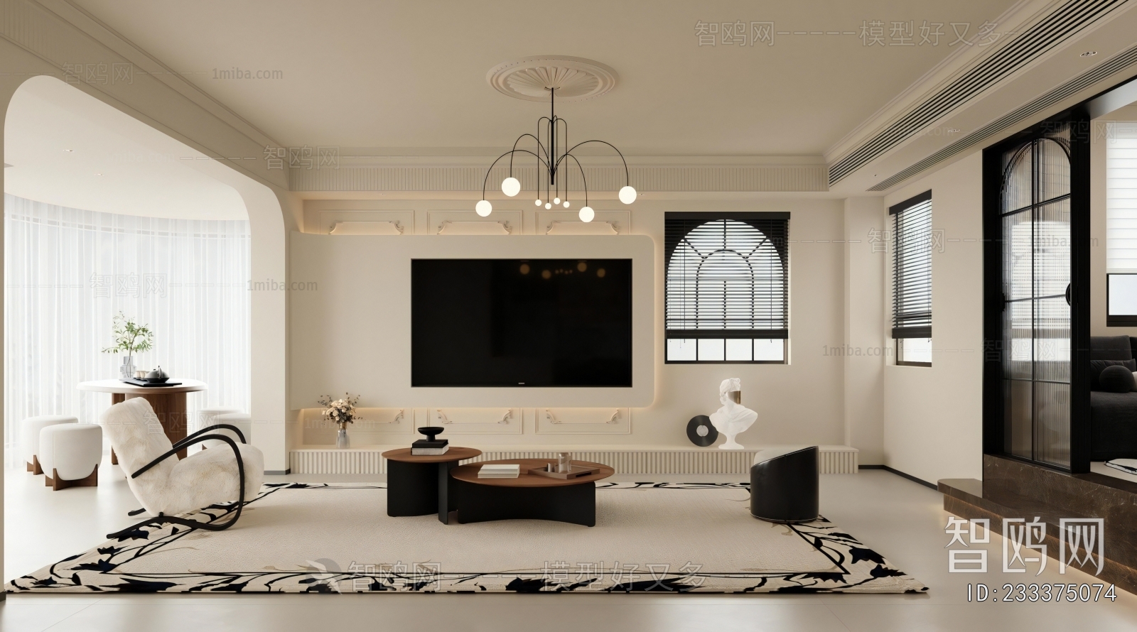 French Style A Living Room