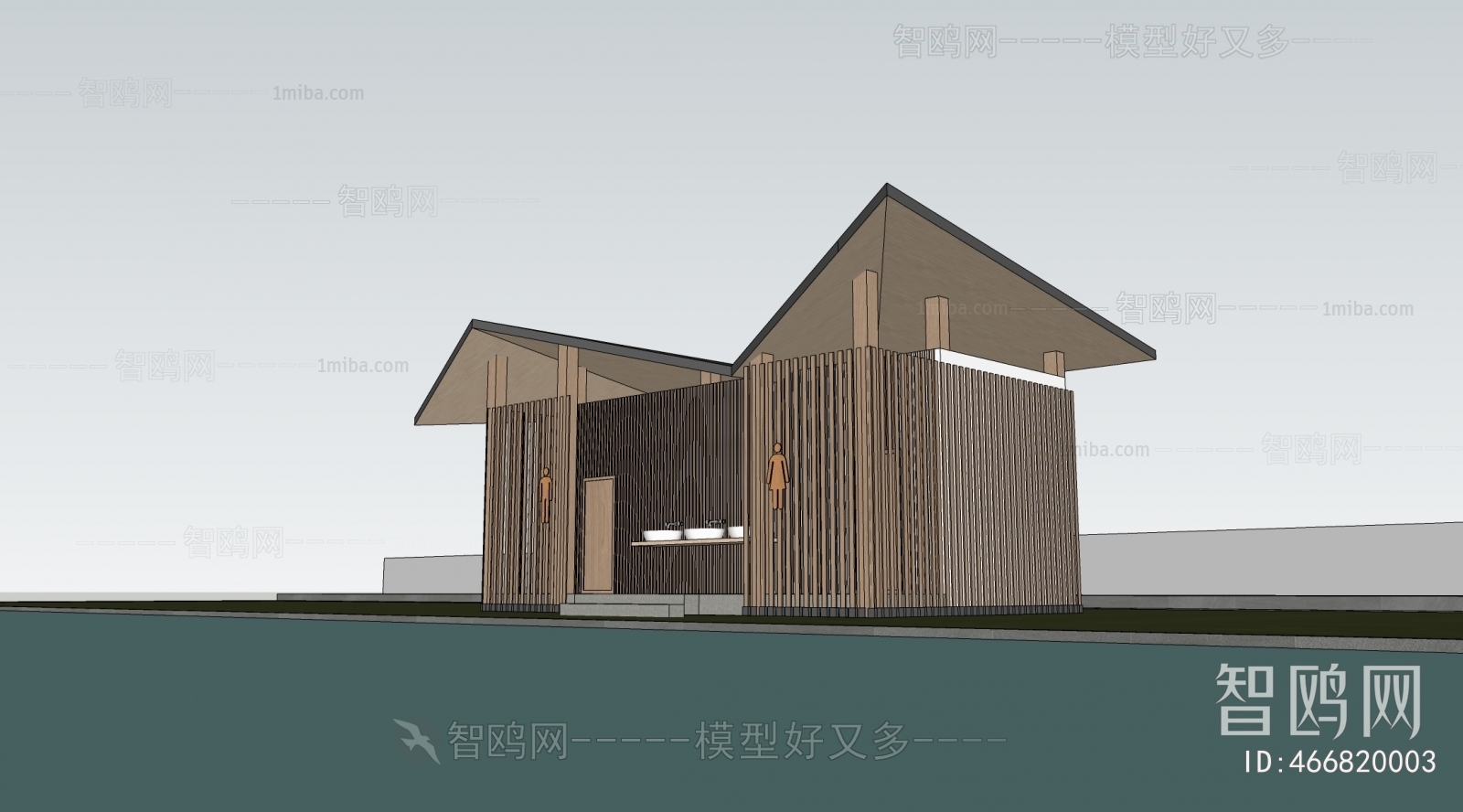 New Chinese Style Public Building