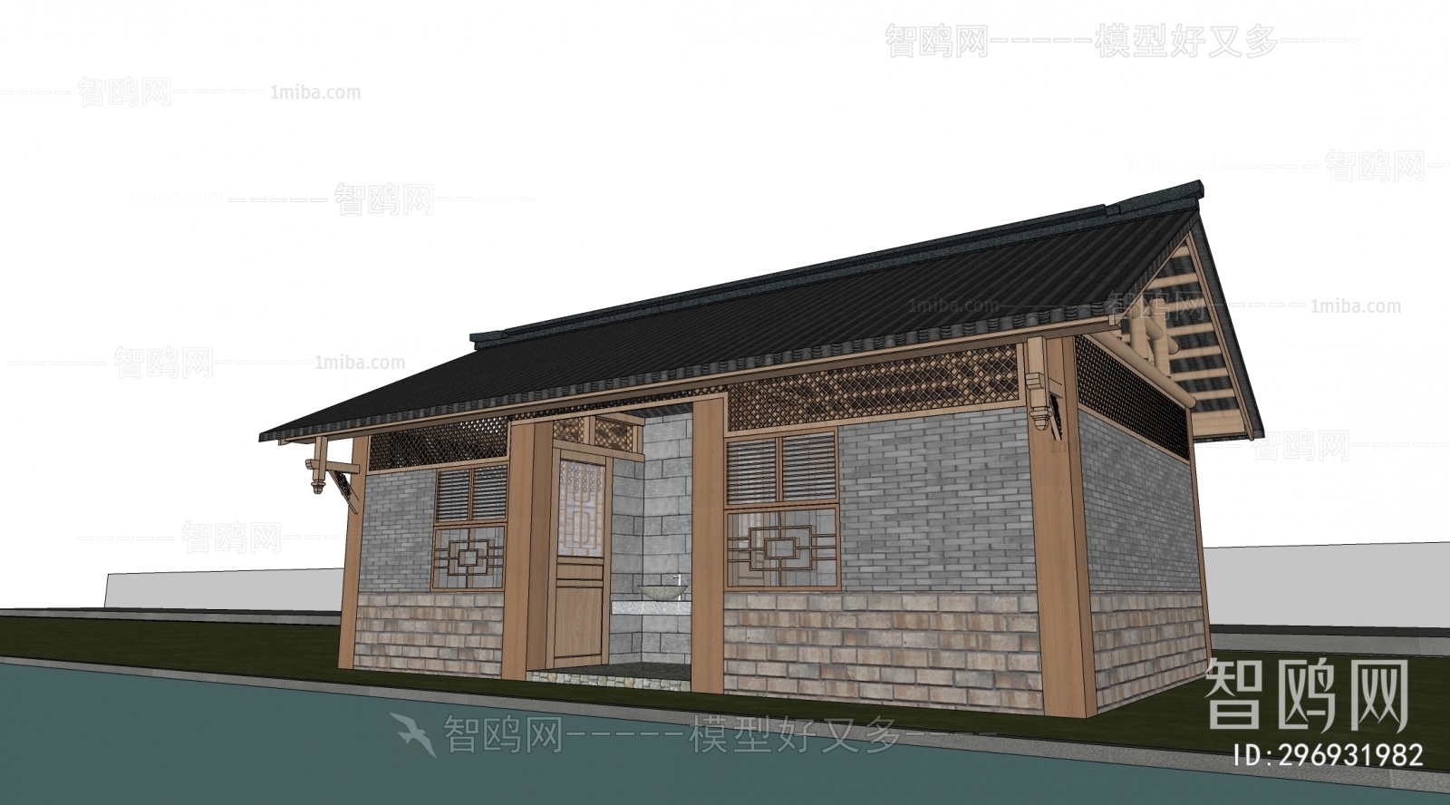 New Chinese Style Public Building