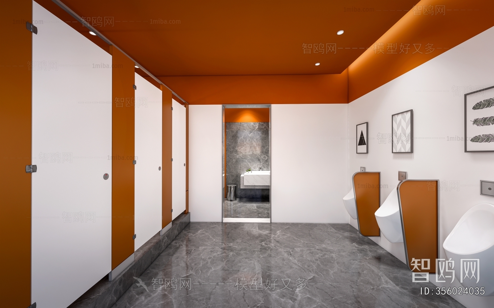 Modern Public Toilet