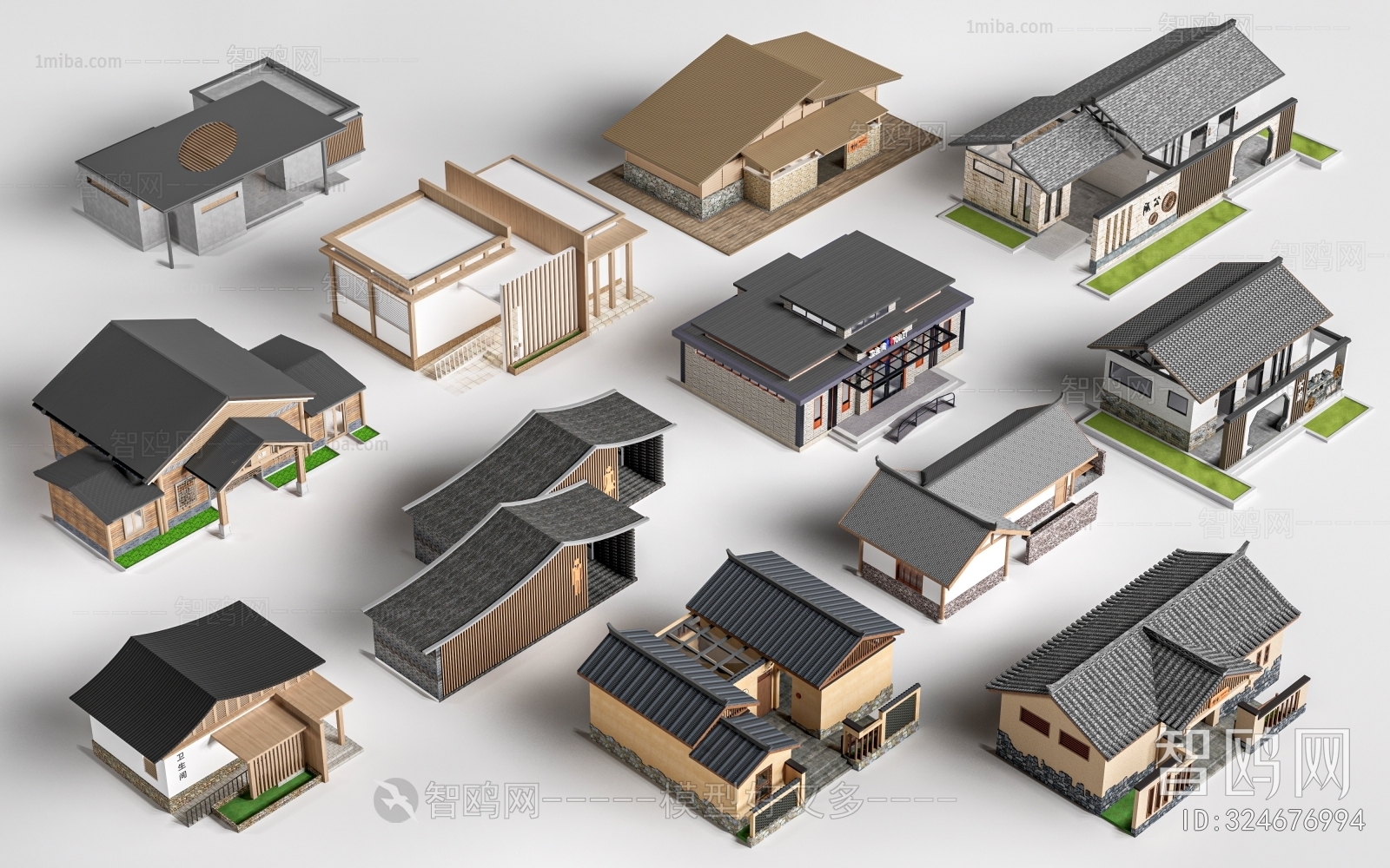 New Chinese Style Public Building