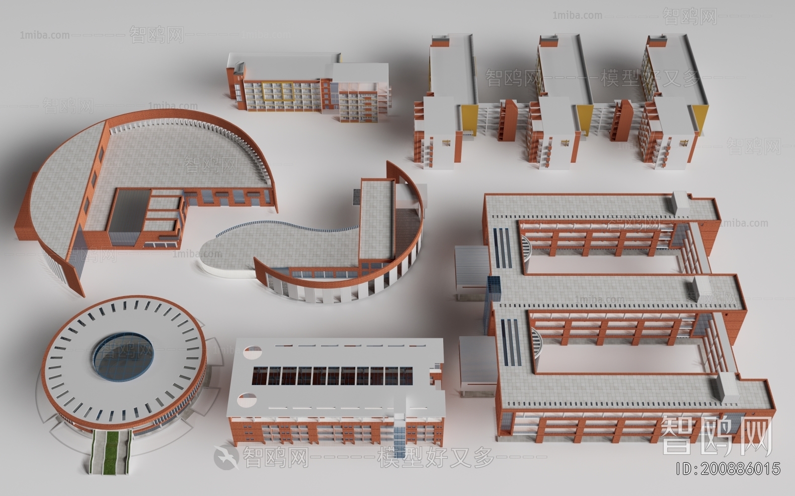 Modern School Building