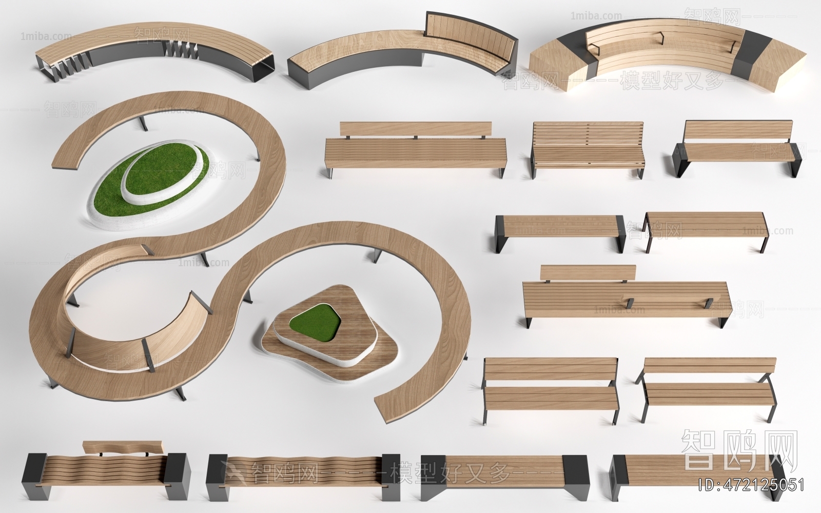 Modern Communal Chair