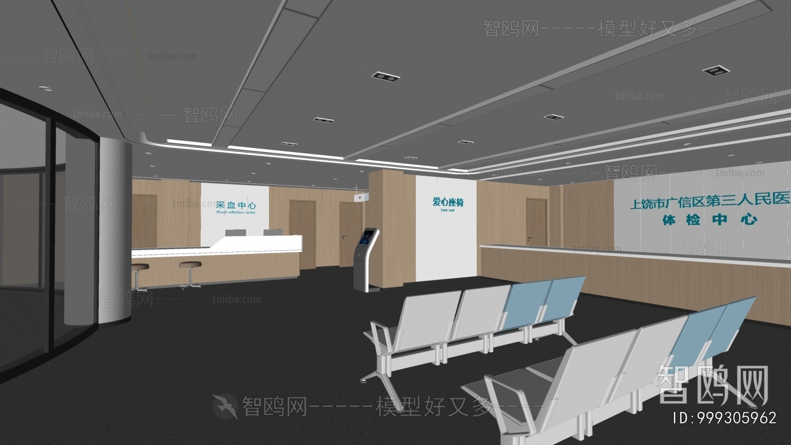 Modern Hospital Hall